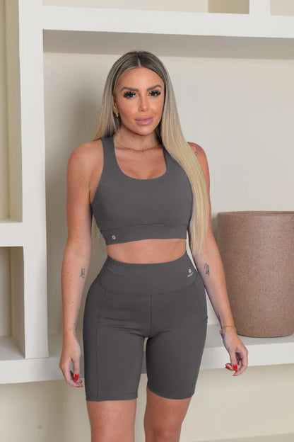 CONJUNTO TOP PREMIUM + BERMUDA PREMIUM