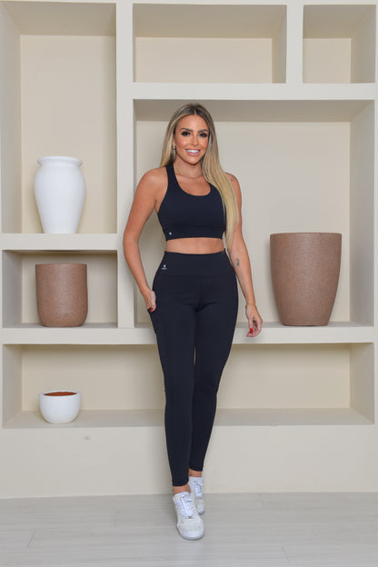 LEGGING POLIAMIDA GROSSA C/ BOLSO PREMIUM