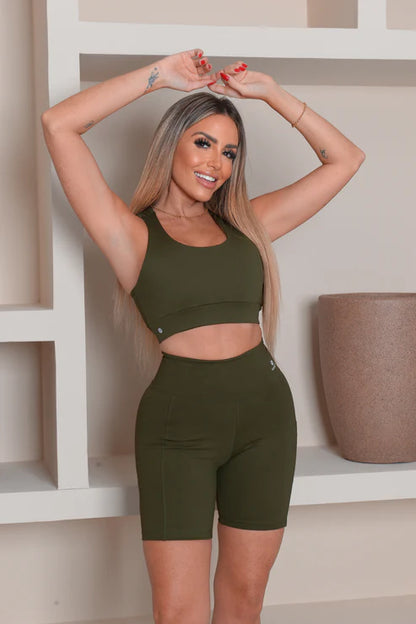 CONJUNTO TOP PREMIUM + BERMUDA PREMIUM